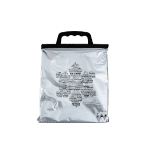 sac isotherme 15 litres lunch bag gris metallise