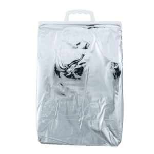 sac isotherme 38 litres gris metallise à plat