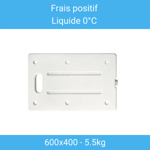 Plaque Eutectique 0°C / 5,5 kg - 600x400 mm