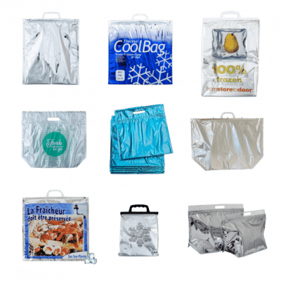 Lot De 15 Pochettes Isothermes En Aluminium Réutilisables Pour Conserver Viandes, Légumes, Sandwichs Et Aliments Au Frais