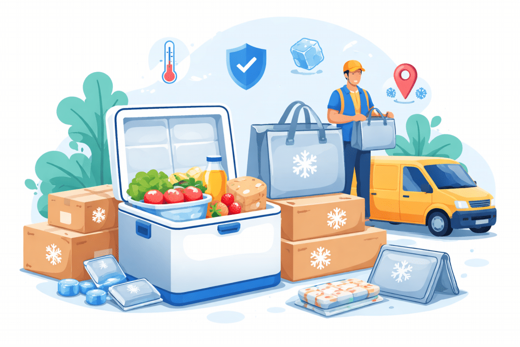 expédition alimentaire isotherme